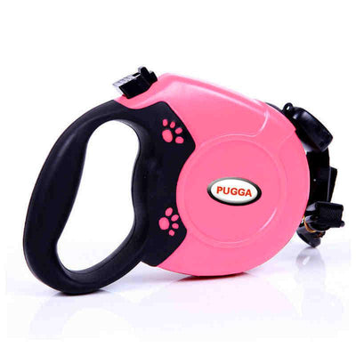 Pet Retractable Dog Leash Leash For Medium And Large Dogs - Dog Hugs Cat