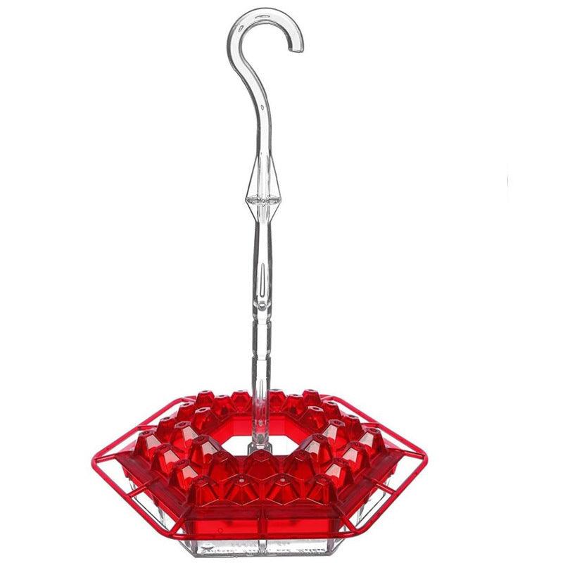 New Flower Hexagonal Bird Feeder Sensation Coneflower Bird Feeder - Dog Hugs Cat