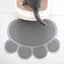 Pet Placemat Splash-Proof Cat Litter Mat Anti-Carry Out Cat Mat Pet Floor Mat - Dog Hugs Cat