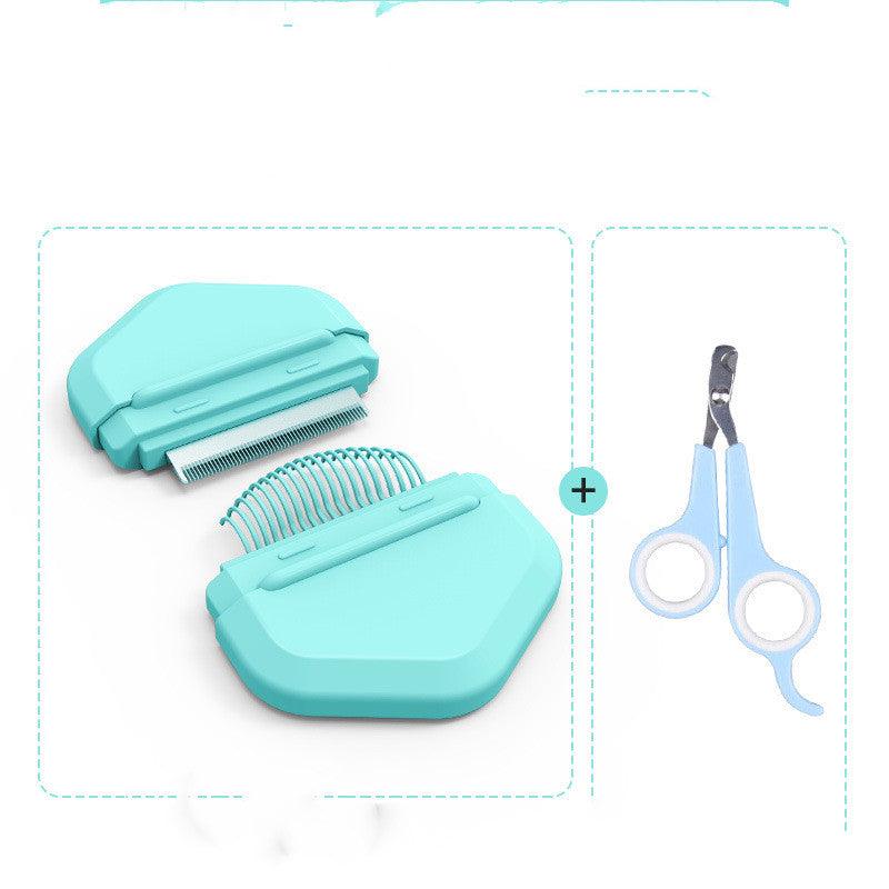 Cat Comb Cat Hair Cleaning Artifact For Cat Combing - Dog Hugs Cat