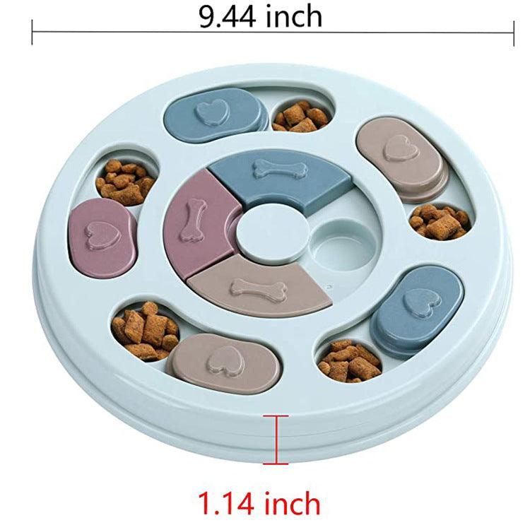 Manufacturers Stock Household Pets Dog Puzzle Feeding Bowls Dog Puzzles Feeding Bowls - Dog Hugs Cat