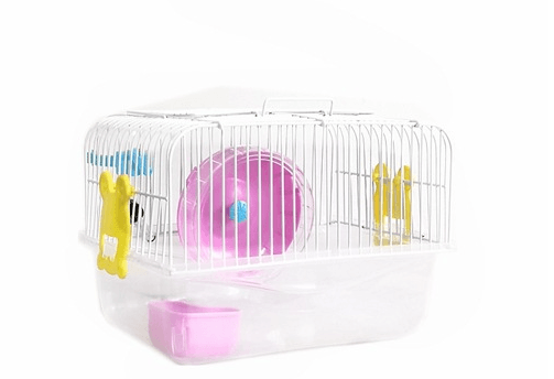 Cage Hamster Cage Small Garden Cage - Dog Hugs Cat