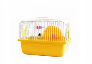 Cage Hamster Cage Small Garden Cage - Dog Hugs Cat