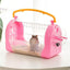 Portable Cage To Go Out Transparent Bag Hamster Out To Carry Cage - Dog Hugs Cat