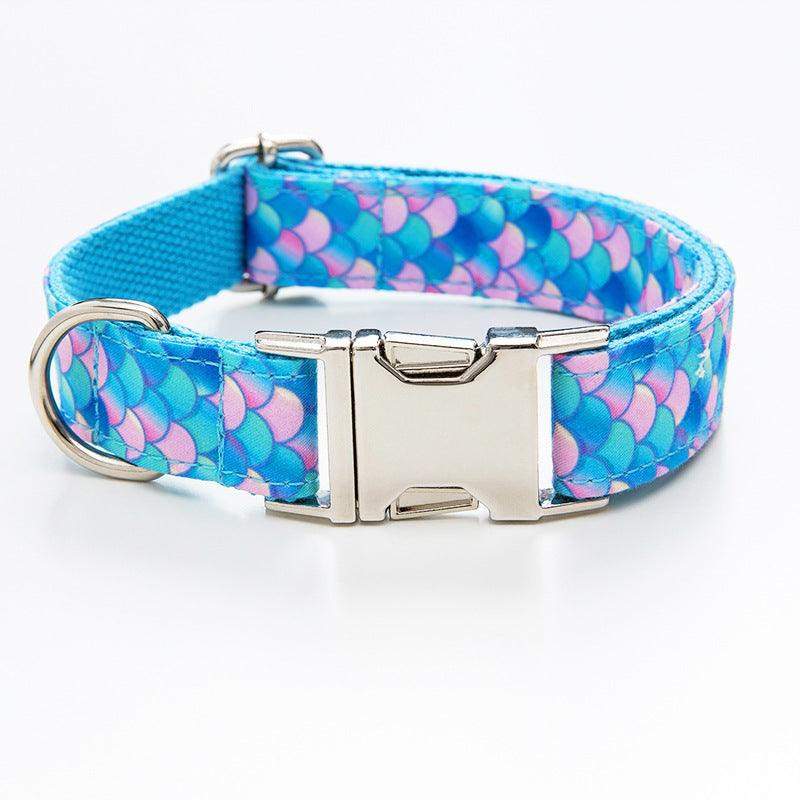 Mermaid Pet Collar Leash Dog Leash - Dog Hugs Cat