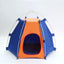 Camping Indoor Outdoor Pet Tent Small Dog Cat House Sunscreen Portable Foldable Puppy Kennel Cat Nest Dog Sleeping Bed - Dog Hugs Cat