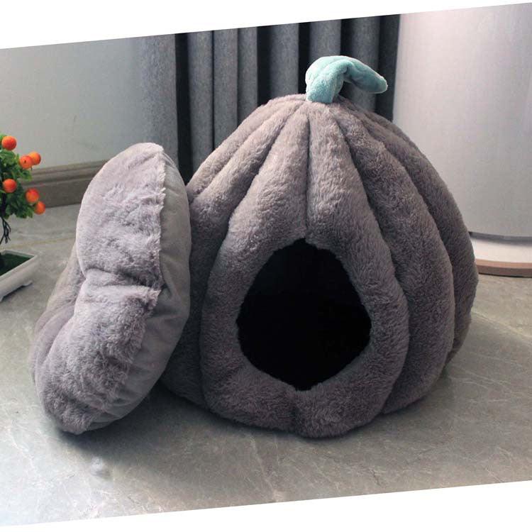 Dog Kennel Cat Kennel Thickened Pet Kennel House Warm Removable And Washable - Dog Hugs Cat