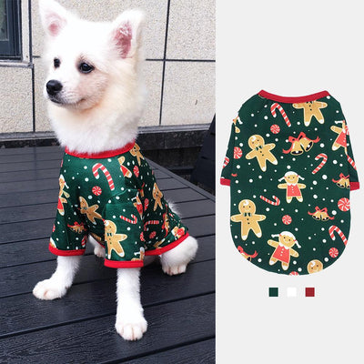 Christmas Series New Dog Clothes - Dog Hugs Cat