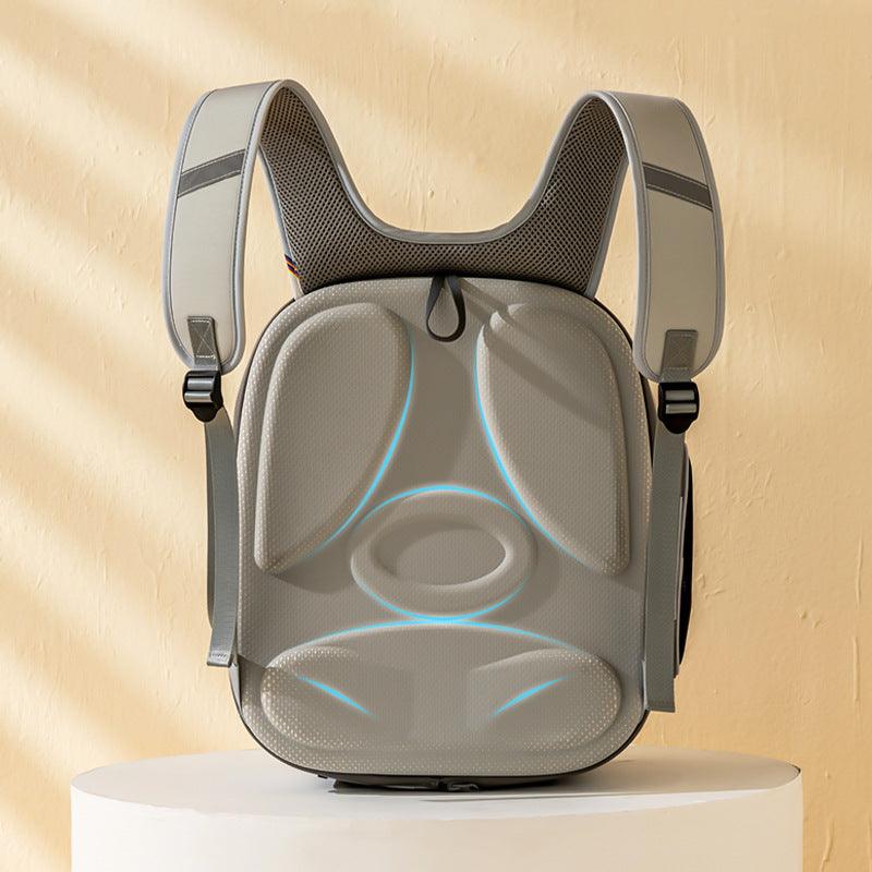 Pets Go Out Portable Breathable Backpack - Dog Hugs Cat
