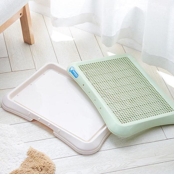 Pet Dog Toilet Puppy Dog Potty Tray Indoor Litter Boxes - Dog Hugs Cat