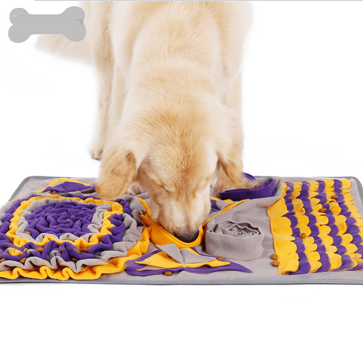 Pet Sniffing Pad Training Blanket Feeding Mat Dog Foraging Skills Toys Pet Activity Training Blanket - Dog Hugs Cat