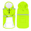 Waterproof Reflective Dog Raincoat - Dog Hugs Cat