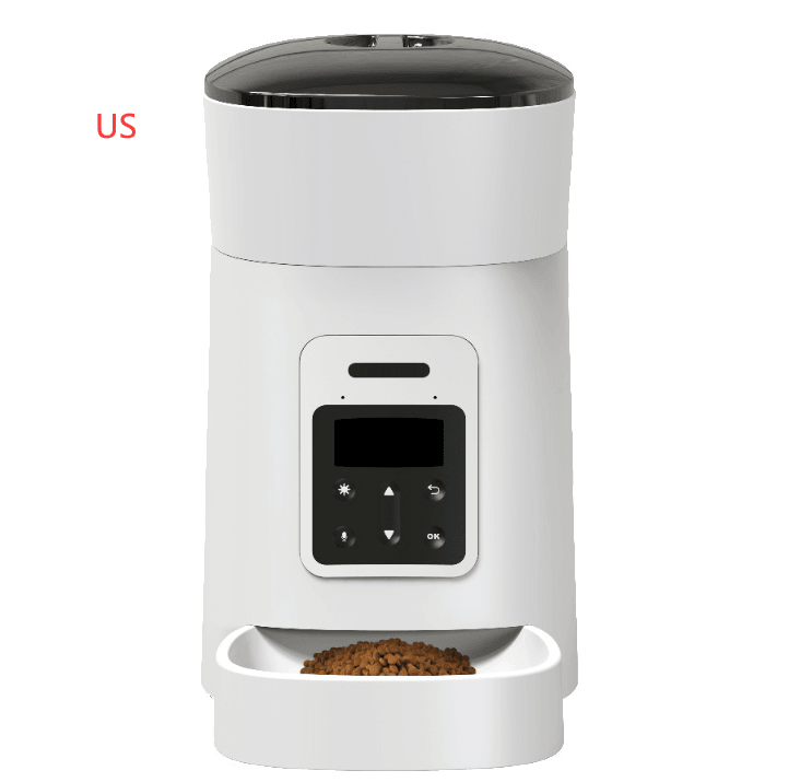 Pet Feeder Automatic - Dog Hugs Cat