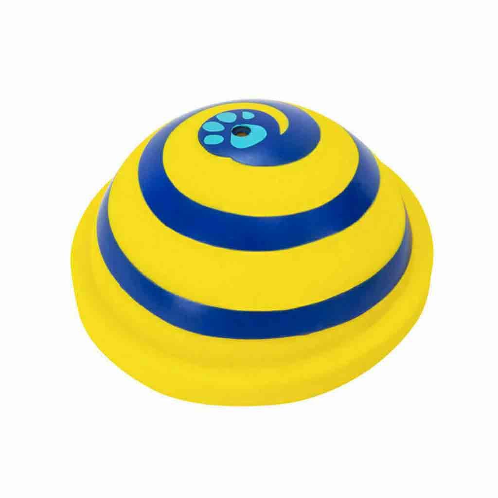 Sounding Disc Woof Glider Soft & Safe Indoor Pet Dogs Play Toy Pets Unique Interacts Entertainment Toys - Dog Hugs Cat