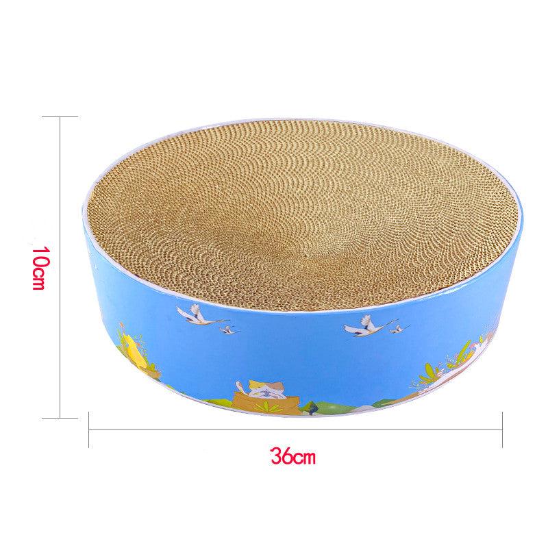 Corrugated Cat Scratcher Toy - Dog Hugs Cat