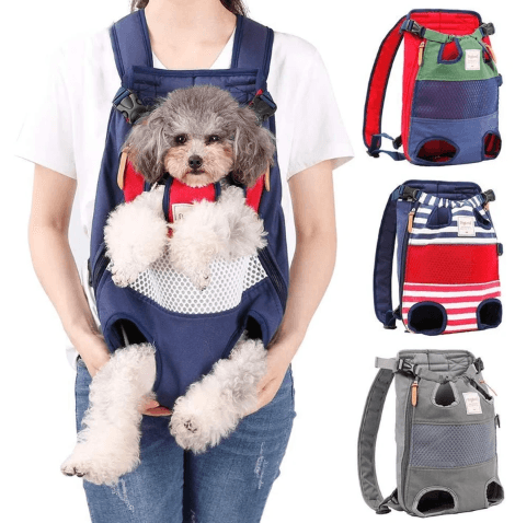 Cat Dog Carrier Front Backpack - Dog Hugs Cat