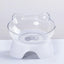 Pet Feeder Cat Bowl - Dog Hugs Cat