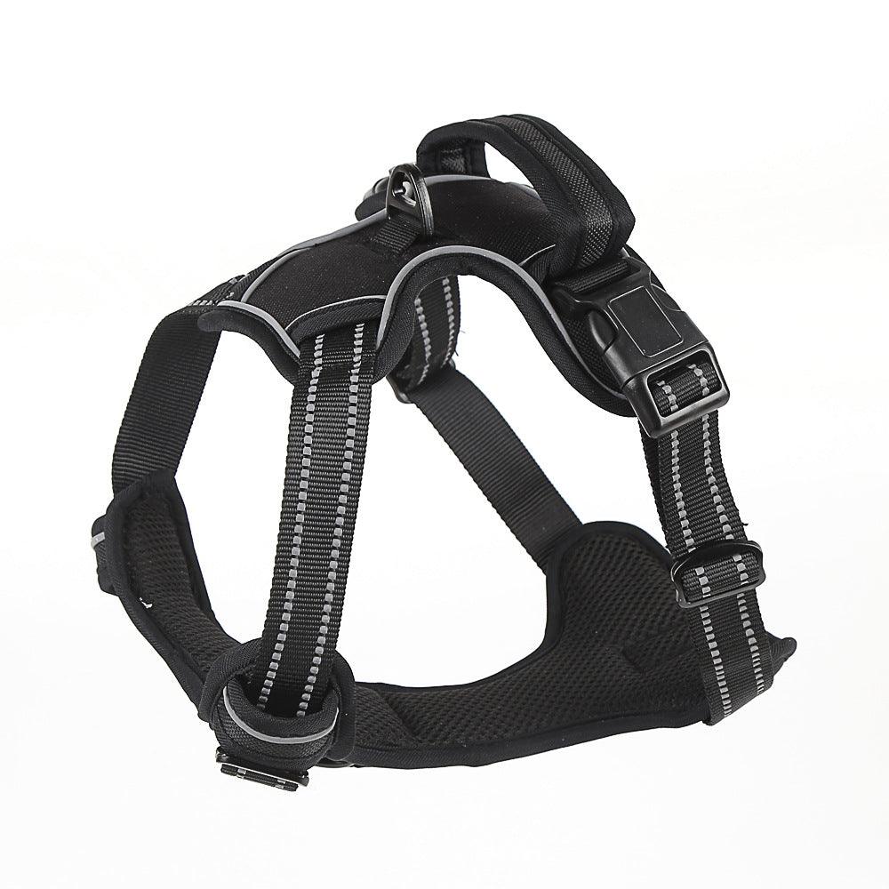 Dog Harness No Pull Breathable Reflective Pet Harness Vest - Dog Hugs Cat