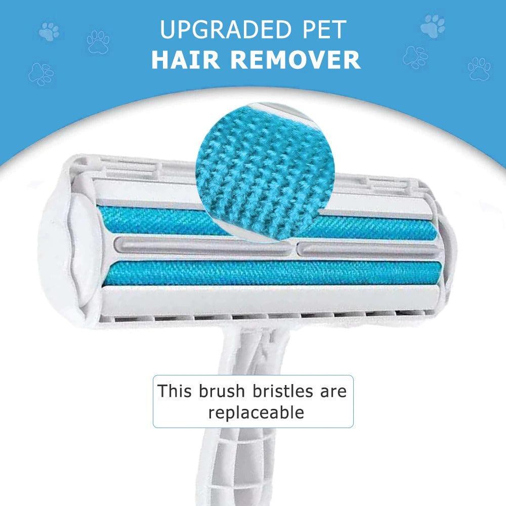 2-Way Pet Hair Roller Remover: The Ultimate Fur Cleaning Tool for Dogs and Cats - Dog Hugs Cat