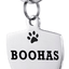 Personalized Dog ID Tag Stainless Steel Pet ID Tag - Dog Hugs Cat