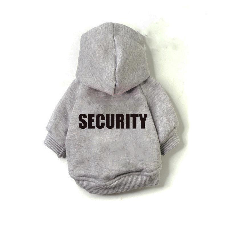 Fleece Security Pet Sweater With Hood Autumn And Winter - Dog Hugs Cat