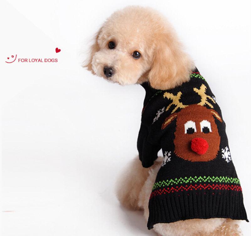 Christmas Pet Sweater Winter Keep Warm - Dog Hugs Cat