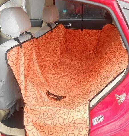 Car Back Seat Cover For Pet - Dog Hugs Cat