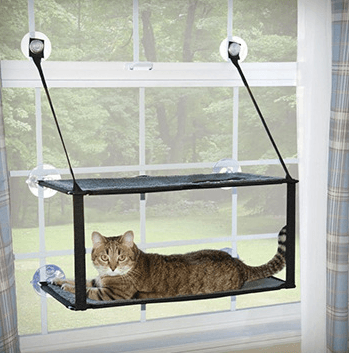 Cat Bed Cat Hammock Cat Hammock Removable And Washable Super Suction Cup Cat Pad Window Sill Cat Litter - Dog Hugs Cat