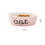 Ceramic Bowl For Pets - Dog Hugs Cat