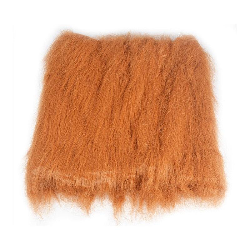 Cute Pet Cosplay Clothes Transfiguration Costume Lion Mane Winter Warm Wig Cat Large Dog Party Decoration With Ear Pet Apparel - Dog Hugs Cat