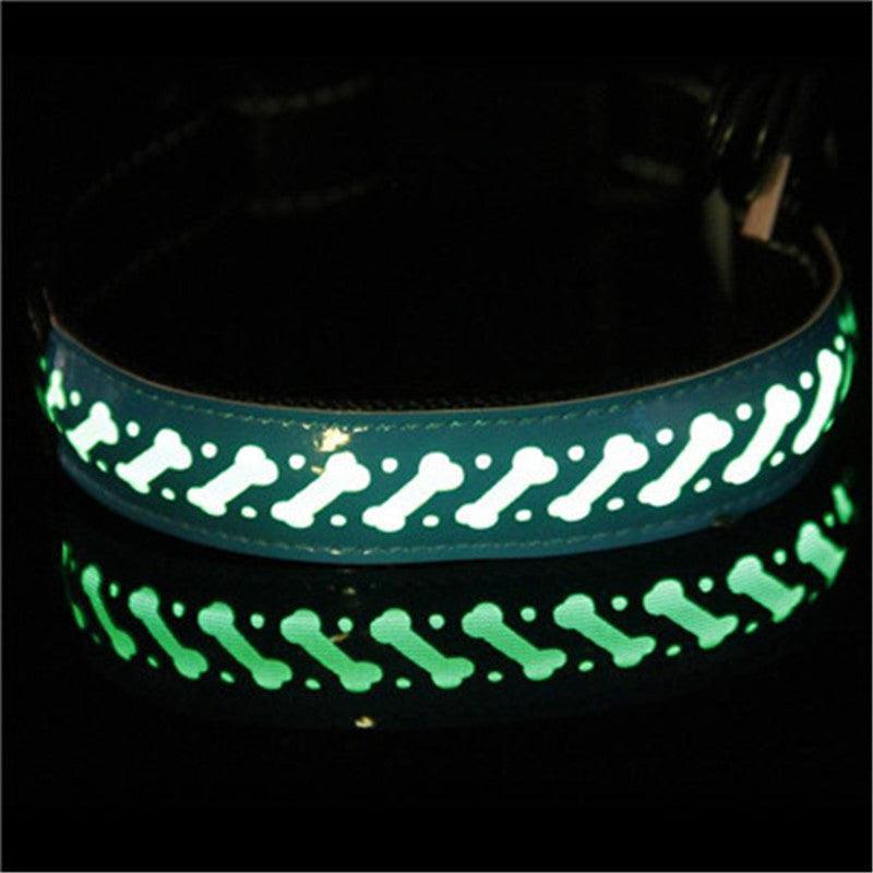 Led Light Collar Pet Collar - Dog Hugs Cat