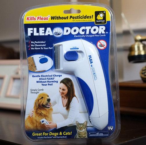 Flea Tick Killer Pet Comb - Dog Hugs Cat