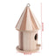 Wooden Outdoor Bird Nest - Dog Hugs Cat