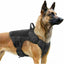Military Tactical Dog Harness German Shepherd Adjustable Pet Dog Back - Dog Hugs Cat