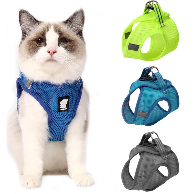 Anti-Strike Cat Traction Cat Harness - Dog Hugs Cat