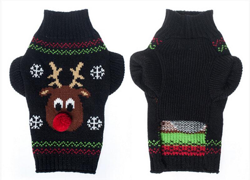 Christmas Pet Sweater Winter Keep Warm - Dog Hugs Cat