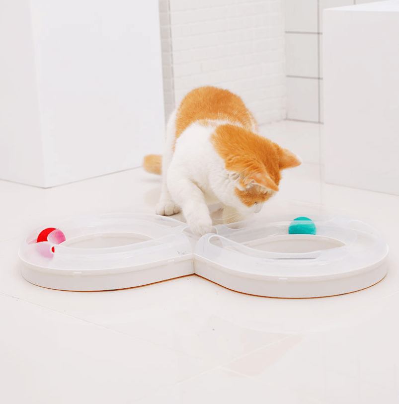 Cat Toy Turntable Funny Cat Set - Dog Hugs Cat