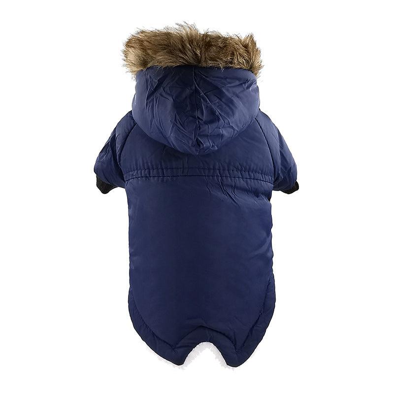 Dog Clothes Winter Thickened Warmth Cotton Pet Dogs Coat Jacket - Dog Hugs Cat