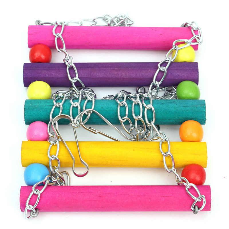 Colorful Suspension Bridge Swing Stand Bar Stand Peony - Dog Hugs Cat