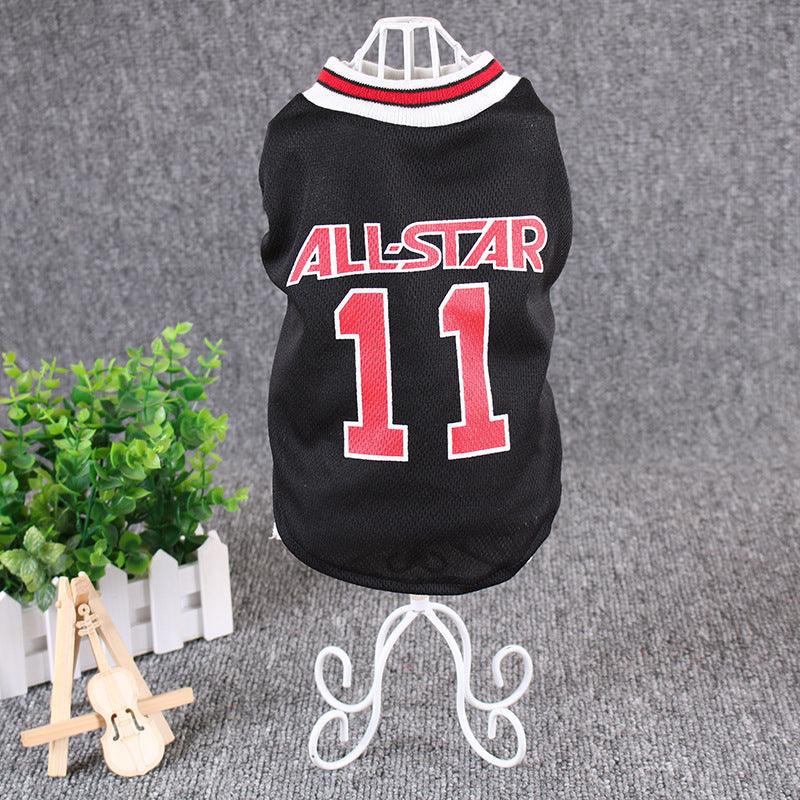 Hot World Cup Ball Spring And Summer Dog Vest Pet Supplies - Dog Hugs Cat