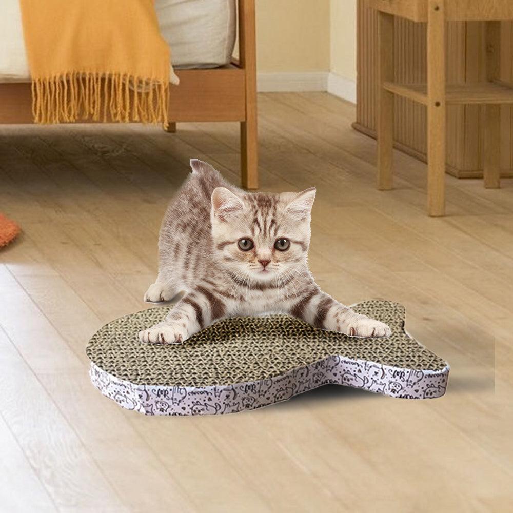 Scratcher Cat Toy - Dog Hugs Cat