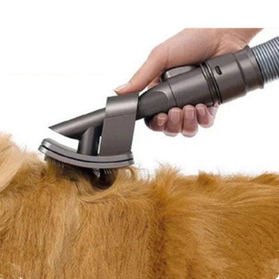 Pet Grooming Brush Tool Pet Vacuum Cleaner Brush Attachment - Dog Hugs Cat
