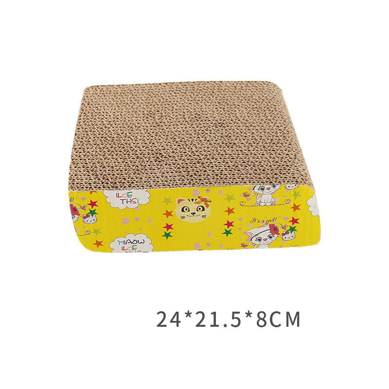 Corrugated Cat Scratcher Toy - Dog Hugs Cat