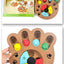 Pet Dog, Puzzle Toy New Wooden Play Feeding Multi-Functional Pet Toys - Dog Hugs Cat