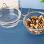 Glass Cat Bowl Drinking Dish Feeder For Pet Food Water Dishes Feeder With Metal Feeding Bowl Rack Cats Puppy Feeding Accessories - Dog Hugs Cat