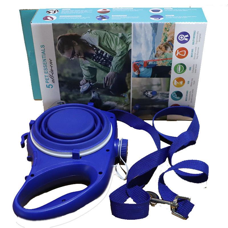 Pet Supplies With Water Bottle, Cup, Pet Rope - Dog Hugs Cat