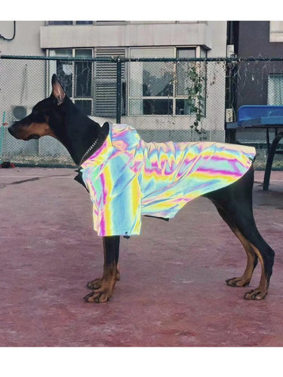 Microcrystalline Reflective Dog Clothes - Dog Hugs Cat