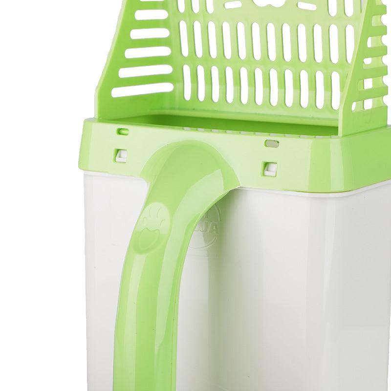 Neater Litter Genie Scooper Cat Litter Sifter Scoop System Kitty Litter Scooper With Extra Waste Bags By Neater Litter Scooper - Dog Hugs Cat