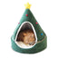 Christmas Tree Pet Bed Winter Warm Pet Nest Cat House Dog Pet Supplies - Dog Hugs Cat