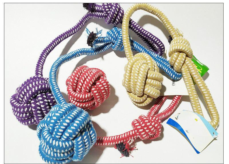 Hand - Knitted Dog - Leash Toys - Dog Hugs Cat